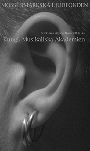 The scholarship was handed out for the first time April 3 at Götaplatsen, Gothenburg, Sweden.