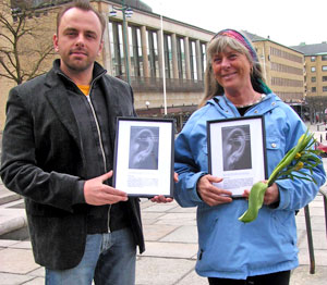 Jakob Andreasson, Park and Nature (left) and Architect Eva Glader (right)